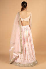 Chikankari baby pink lehenga setDSC03365