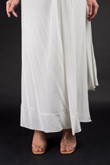 Grey Metallic Saree Gown_DSC4387