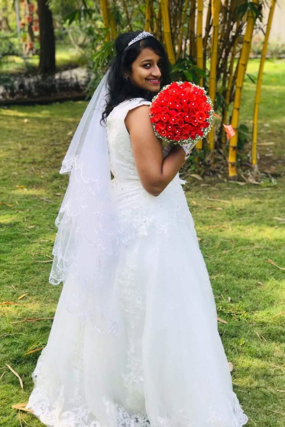 White Embellished Gown2