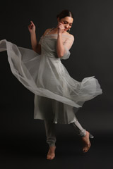 Grey Sheer Off Shoulder Kurta SetIMG_0795