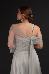 Grey Sheer Off Shoulder Kurta SetIMG_0810