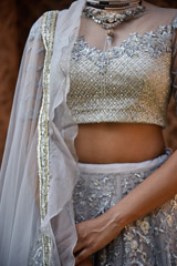 Light Grey Lehenga Set_DSC0300
