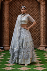 Light Grey Lehenga Set_DSC0306