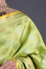 Green Kanjeevaram SareeIMG_4140