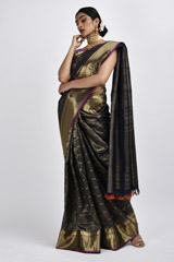 Navy Blue Kanjeevaram Saree_DSC2885