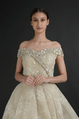 Ivory Layered GownDSC06124
