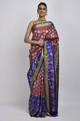 Pink Silk Saree632_video