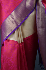 Pink Silk SareeIMG_5204