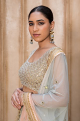 Grey Zardosi Sequin Lehenga_DSC9848-Edit