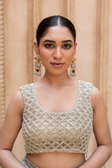 Grey Zardosi Sequin Lehenga_DSC9889-Edit