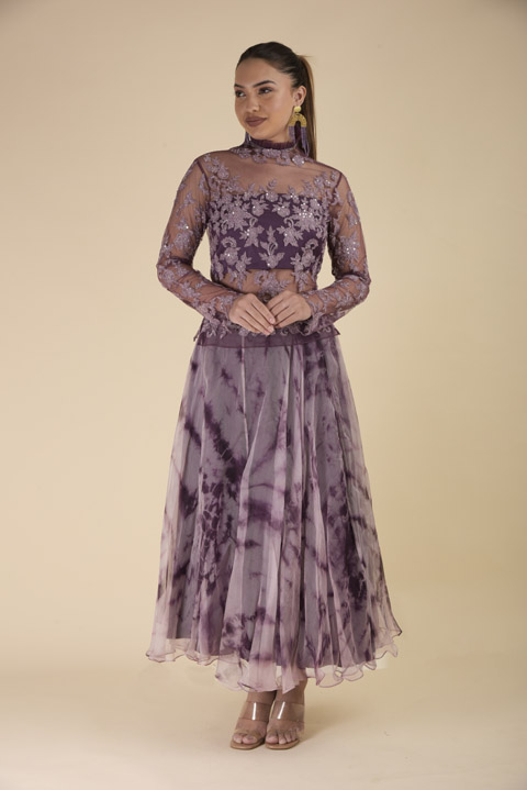 Purple Top Bottom Set