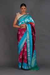 Magenta Silk SareeIMG_4622