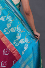 Magenta Silk SareeIMG_4627