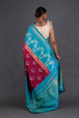 Magenta Silk SareeIMG_4629