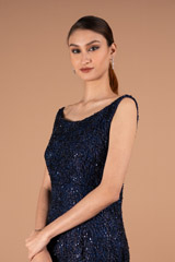 Blue Fish Cut GownDSC01036