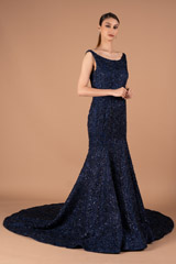 Blue Fish Cut GownDSC01038