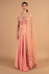 Pink Glitter Lehenga