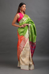 Multi Color Silk SareeIMG_7165
