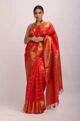 Red Silk Saree686_video