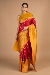Red Silk Saree