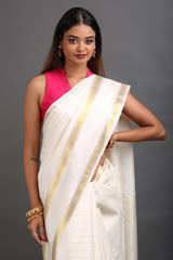 White Silk SareeIMG_7178