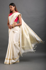 White Silk SareeIMG_7188