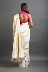 White Silk SareeIMG_7192