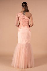 One shoulder Mermaid GownDSC09542