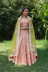 Gota Embroidered Lehenga Set