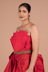 Red Strapless GownDSC07818