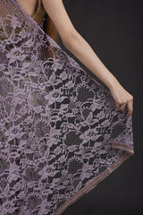 Lilac Lace Saree_DTR2216