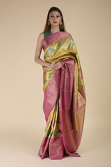 Gold Silk Saree