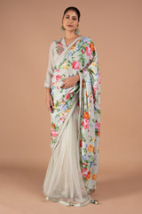 Mint Crepe Saree BlouseDSC08122