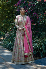 Gold Embroidered Lehenga Set