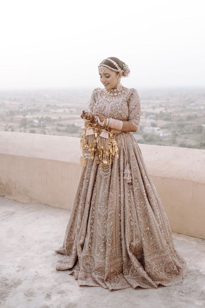 Pale Dusty Rose Pink Lehenga4