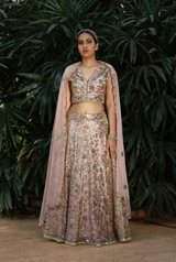 Pink Embellished LehengaIMG_9906-2