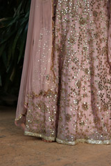 Pink Embellished LehengaIMG_9909