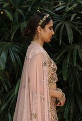 Pink Embellished LehengaIMG_9916