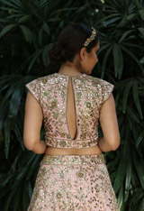 Pink Embellished LehengaIMG_9923
