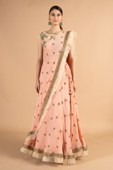 Butti Border Ruffle LehengaDSC00706