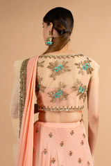 Butti Border Ruffle LehengaDSC00720