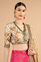 Fuchsia  Lehenga  SetDSC04913