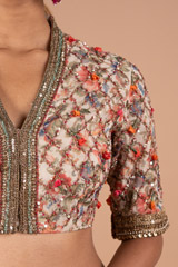 Red Flower LehengaDSC08989