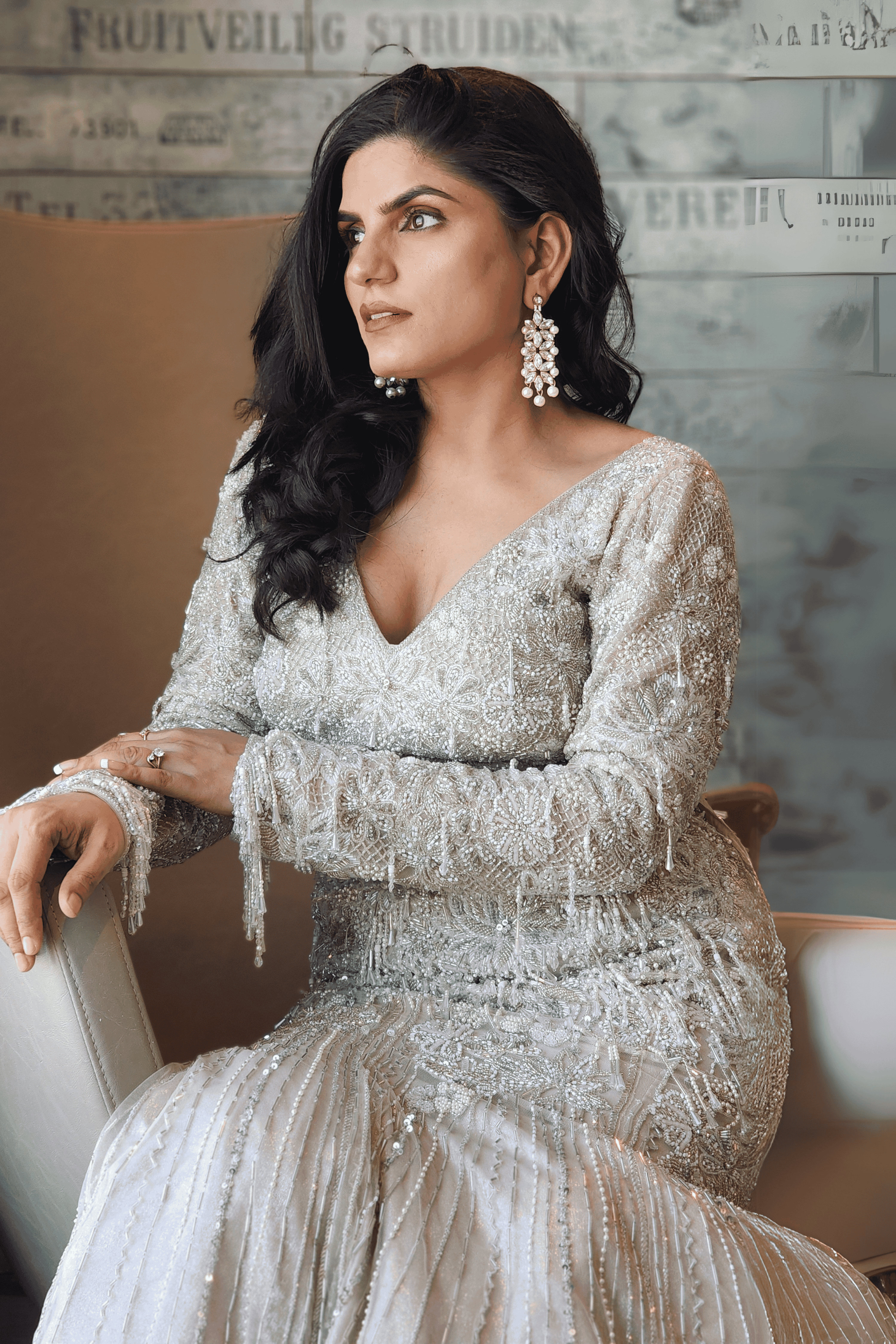 Light Grey Fish- Cut Lehenga6