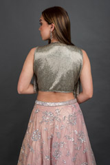 Pink Embroidered Top Bottom Set_DSC7934-Edit