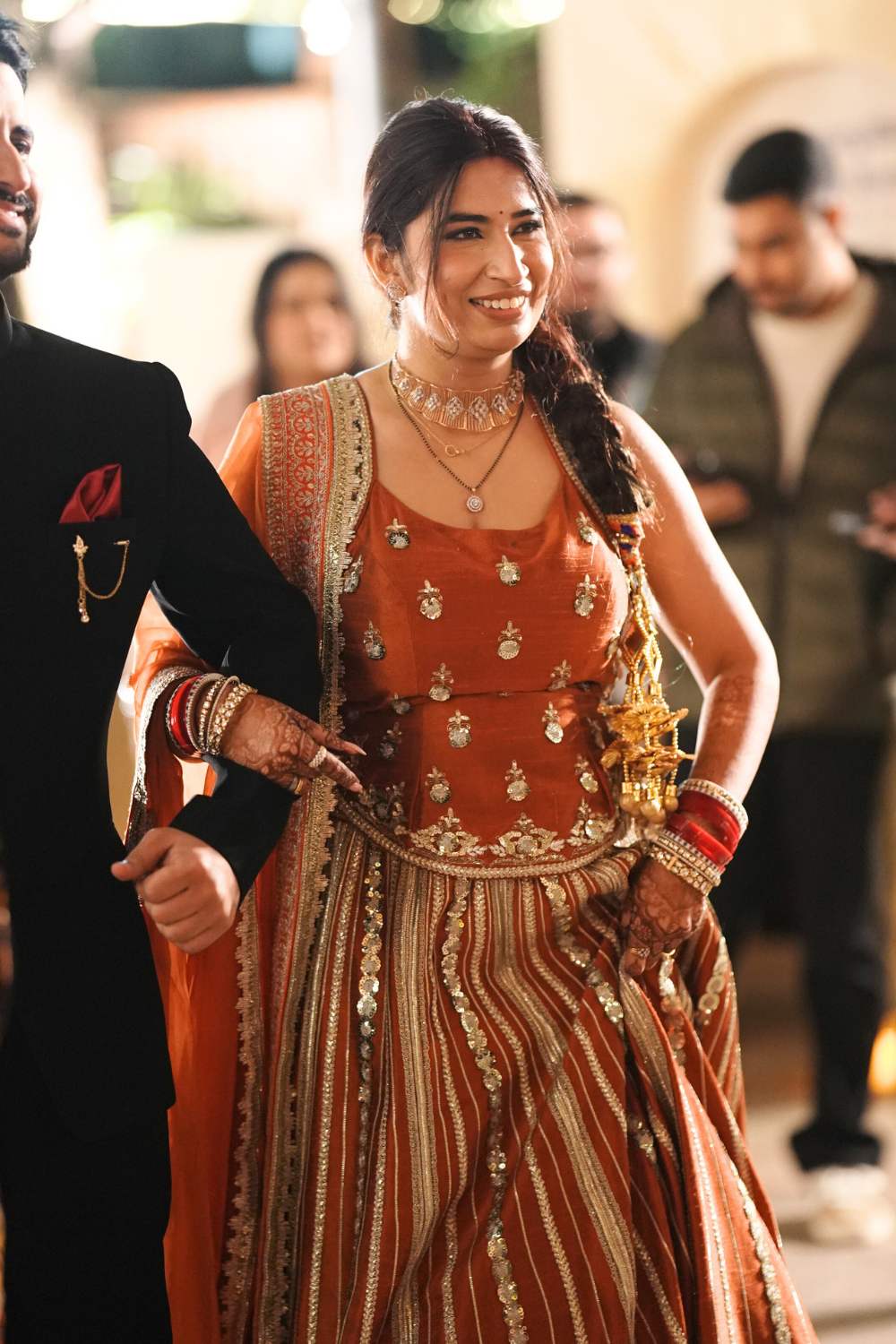 Rust Orange Lehenga Set3