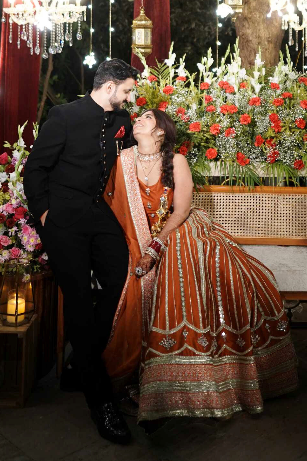 Rust Orange Lehenga Set4