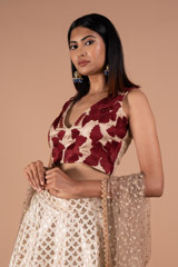 Champagne Gold Lehenga SetDSC08934