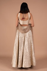 Champagne Gold Lehenga SetDSC08943