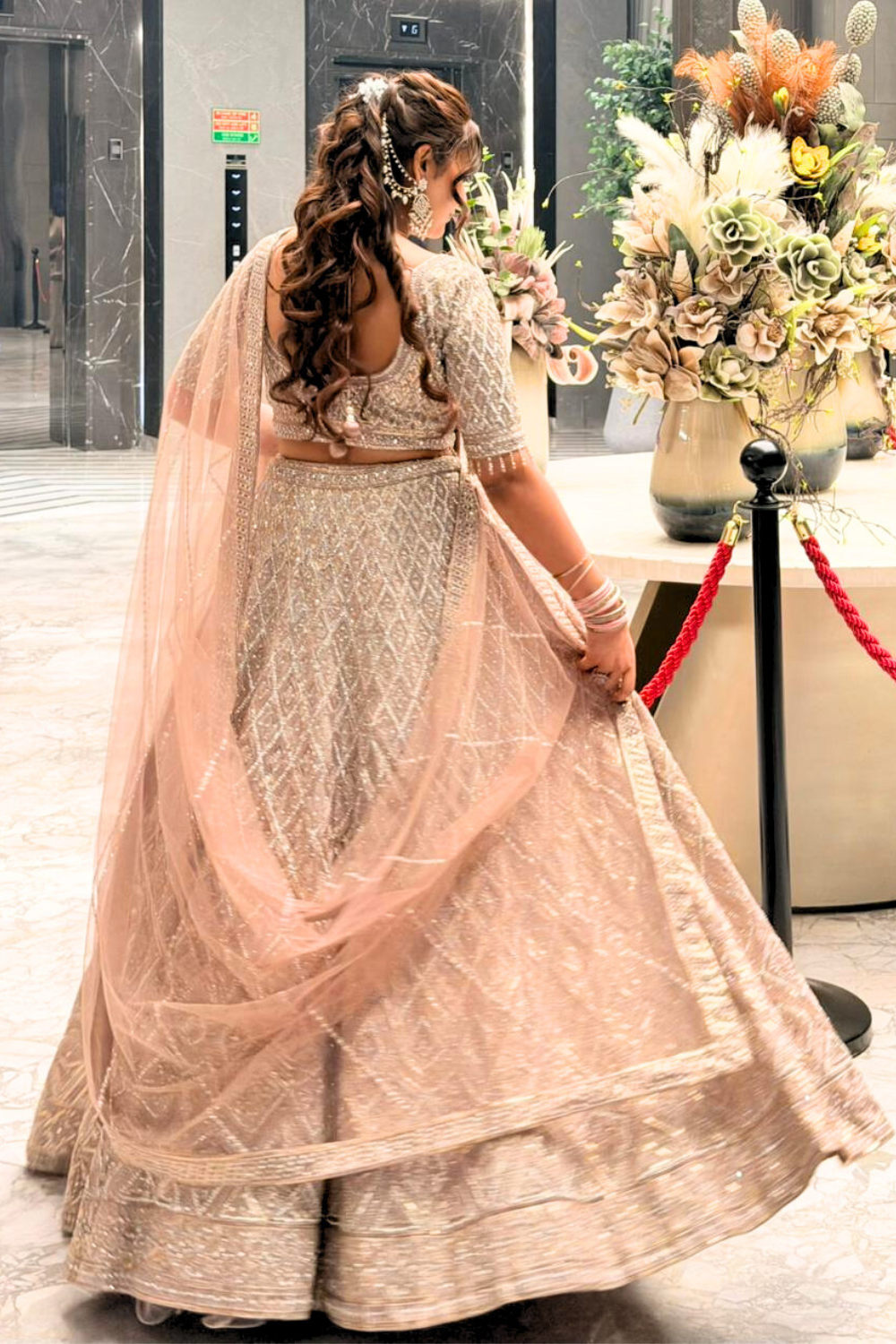 Blush Radiance Embellished Lehenga3